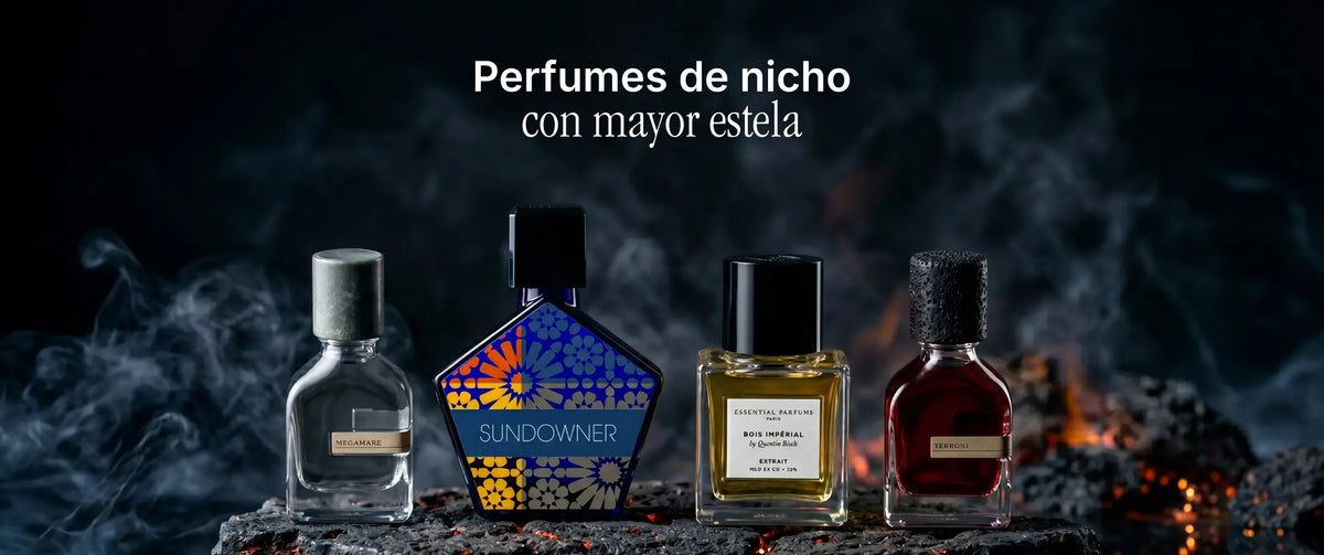 Perfumes de nicho con mayor estela
