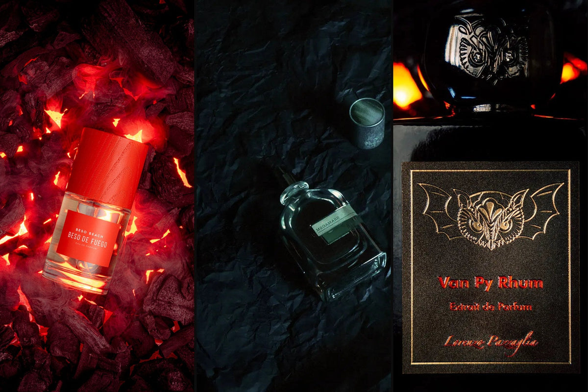 Beso de Fuego, Megamare y Van Py Rhum: perfumes nicho de hombre para Black Friday