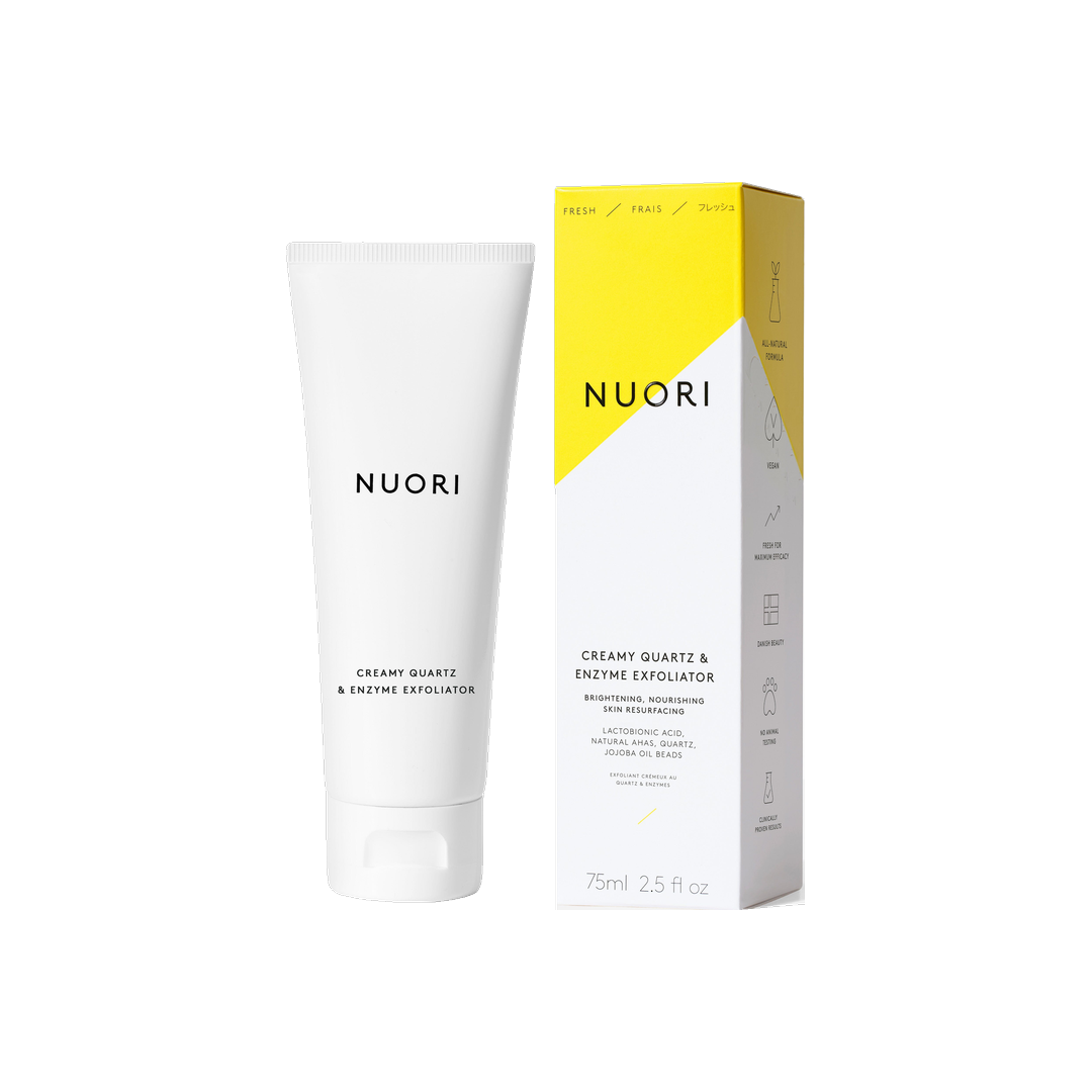 Creamy Quartz &amp; Enzyme Exfoliator - Nuori