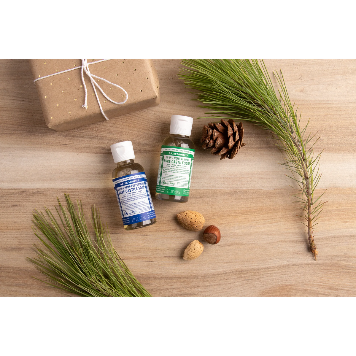 Pure Castile Liquid Soap - 60ml Dr Bronner&
