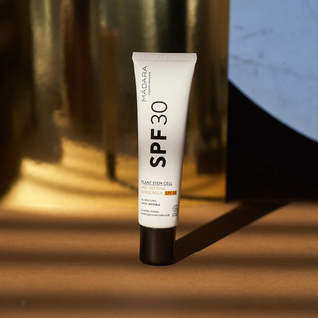 Protector Solar Facial Antiedad con Células Madre Vegetales SPF30 Madara