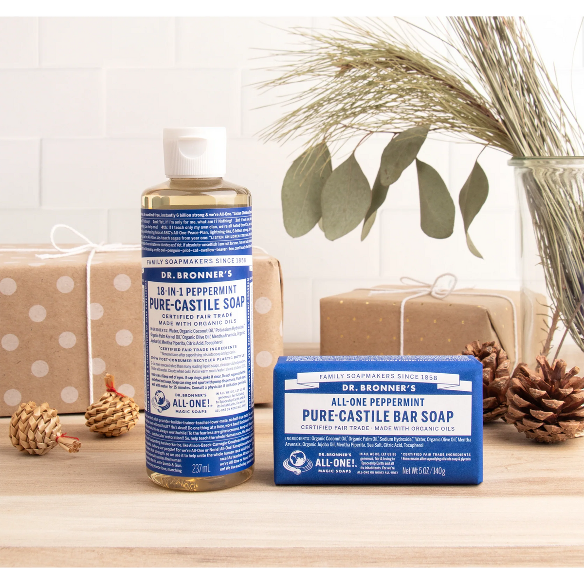 Pure Castile Bar Soap Dr Bronner&