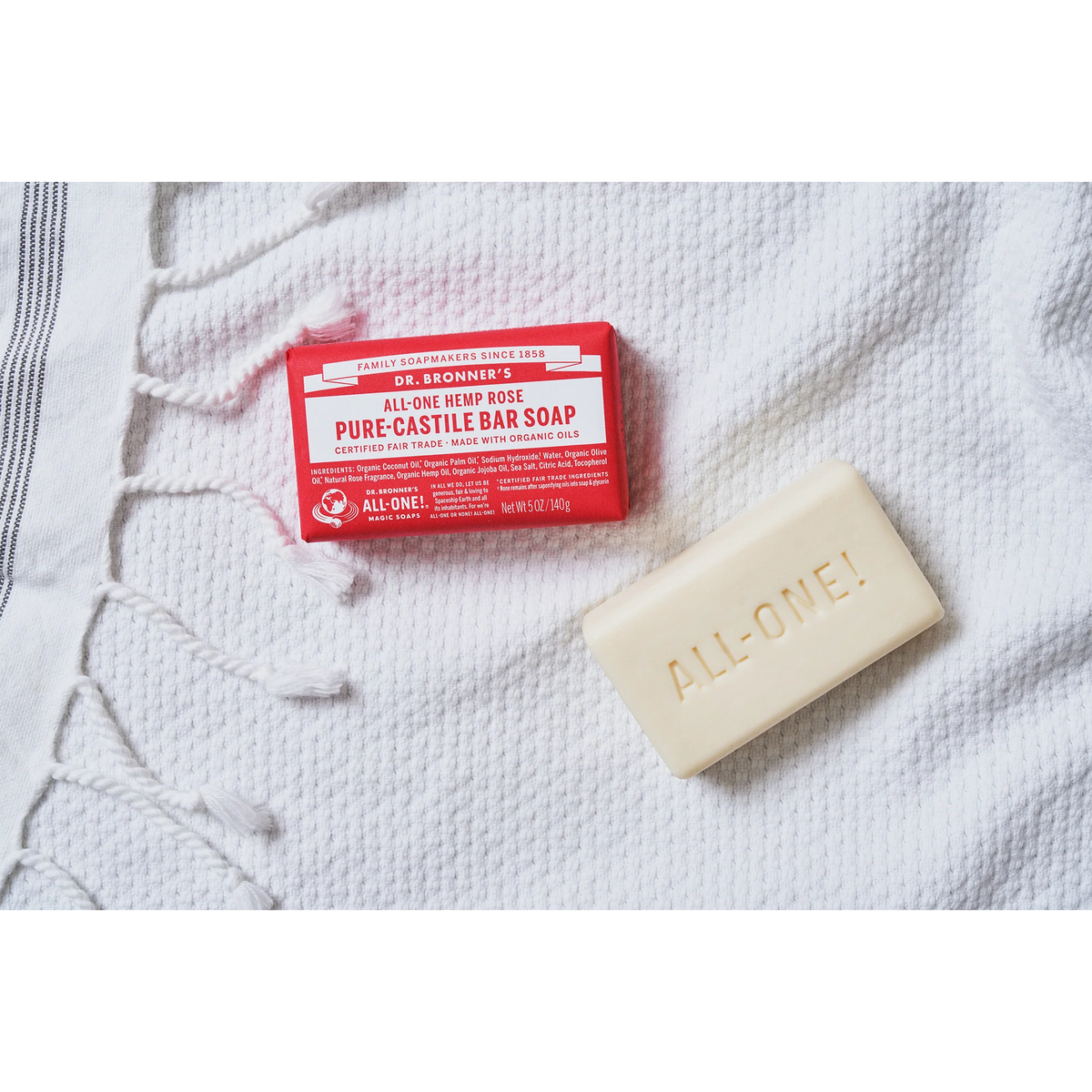 Pure Castile Bar Soap Dr Bronner&