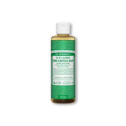 Pure Castile Liquid Soap - 240ml Dr Bronner&