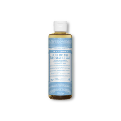 Pure Castile Liquid Soap - 240ml Dr Bronner&