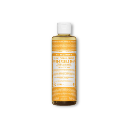 Pure Castile Liquid Soap - 240ml Dr Bronner&
