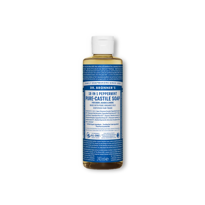 Pure Castile Liquid Soap - 240ml Dr Bronner&