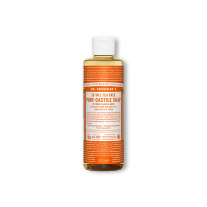 Pure Castile Liquid Soap - 240ml Dr Bronner&