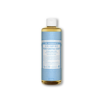 Pure Castile Liquid Soap - 475ml Dr Bronner&