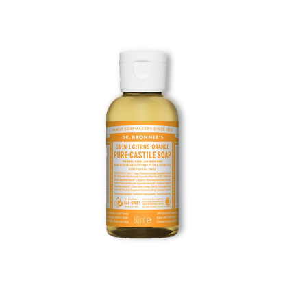 Pure Castile Liquid Soap - 60ml Dr Bronner&
