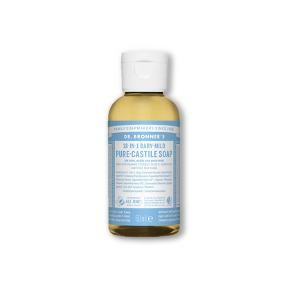Pure Castile Liquid Soap - 60ml Dr Bronner&