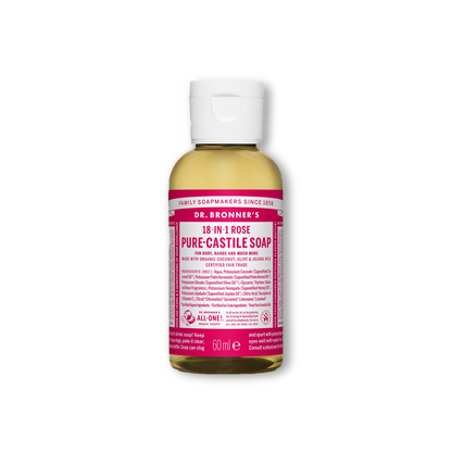 Pure Castile Liquid Soap - 60ml Dr Bronner&