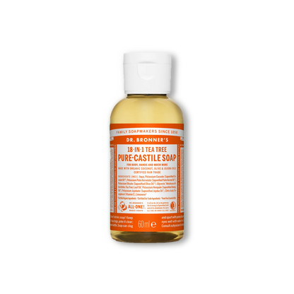 Pure Castile Liquid Soap - 60ml Dr Bronner&