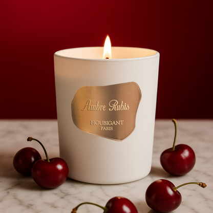 Vela Aromática "Ambre Rubis"