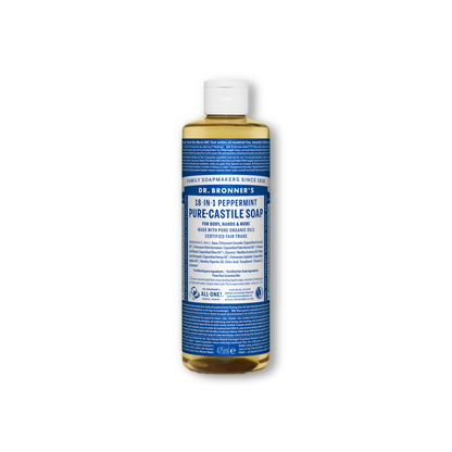 Pure Castile Liquid Soap - 475ml Dr Bronner&